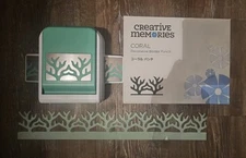 Creative Memories CORAL Decorative Border Punch RARE Exclusive Paper Punch - NEW
