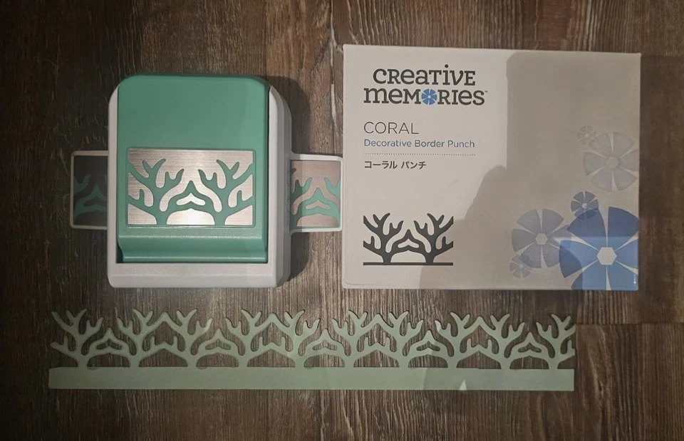 Creative Memories CORAL Decorative Border Punch RARE Exclusive Paper Punch - NEW - Image 1 of 1