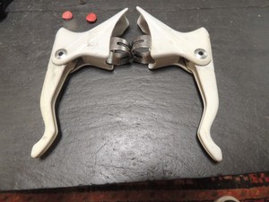 MODOLO KRONOS CARBON BRAKE LEVERS RARE WHITE