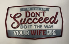 Open Road Brands Metal Sign 9 3/4 X6 See Photos for Details