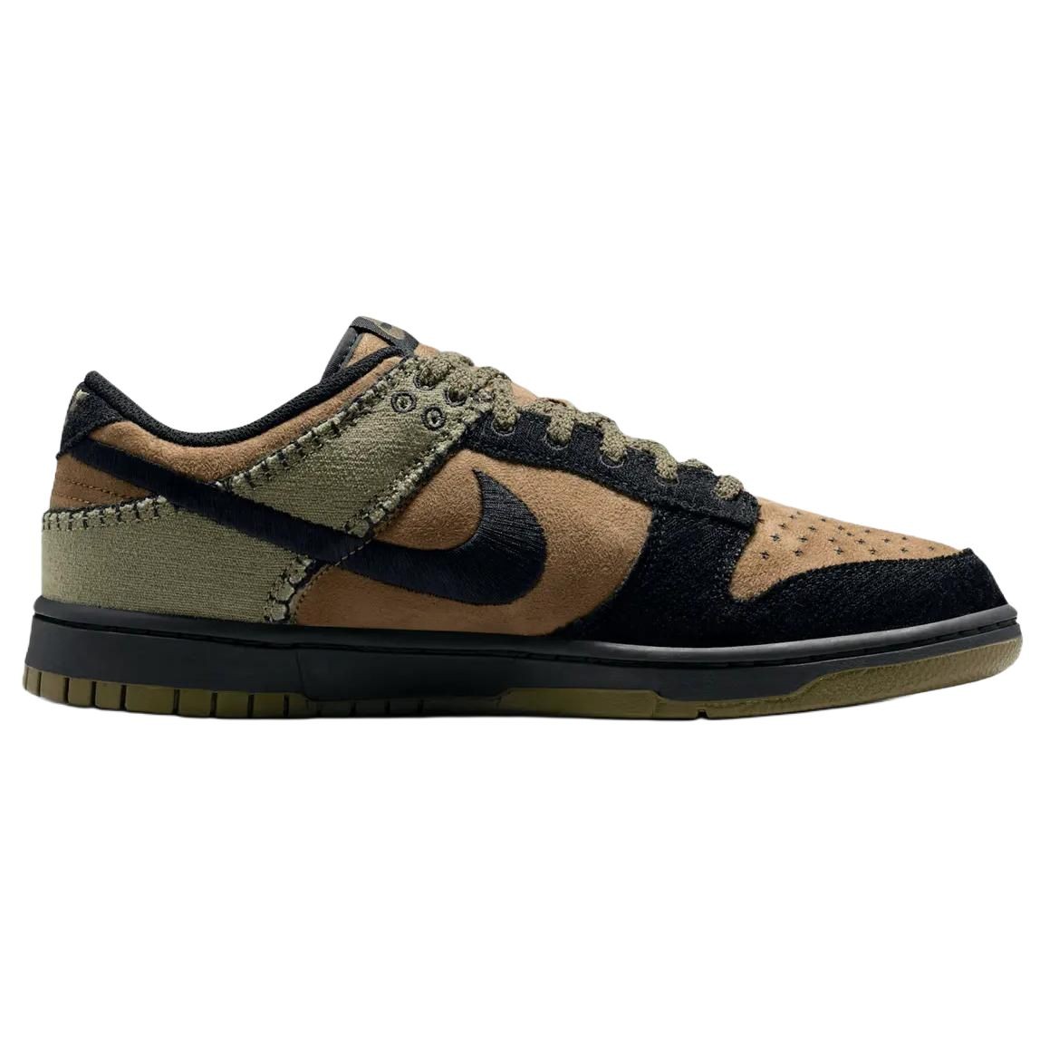 Nike Dunk Breathable Low top Skateboard Shoes Unisex Brown Black Green thumbnail 2