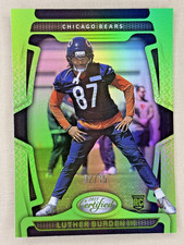 2025 Panini Certified Luther Burden RC Mirror Lime Green /15 Chicago Bears #193