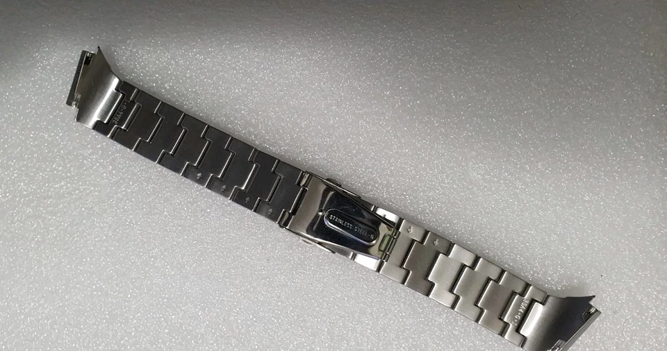 Seiko Bracelet Strap For 7T62-0GH0 Chronograph Watch 35A4-G.I Stainless Steel - Image 3 of 4