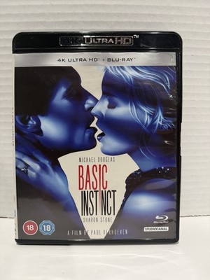 Basic Instinct 4K UHD & Blu-ray UK - Import Studio Canal ￼