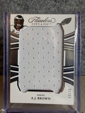 2025 Flawless AJ Brown Game-Used Down And Dirty /25