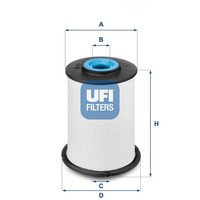 Kraftstofffilter Ufi 26.033.00 Filtereinsatz FüR Chevrolet Mokka Aveo Trax Opel