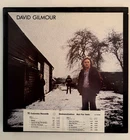 DAVID GILMOUR PINK FLOYD WHITE LBL PROMO LP W TIMING STRIP 1978 COLUMBIA JC35388