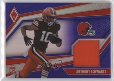 2021 Panini Phoenix Rookie Memorabilia Purple 56/99 Anthony Schwartz go9