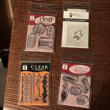 Studio G And Daisy Bucket Holiday Stamp Sets. Lot Of 4. Cardmaking. Brand New.