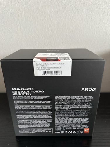 AMD Ryzen 7 7800X3D 8-Core, 16-Thread Desktop Processor - Photo 3/3