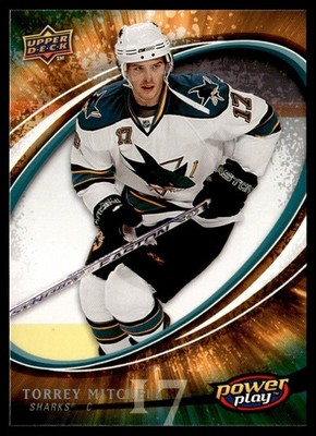 2008-09 Upper Deck Power Play Box Set Torrey Mitchell San Jose Sharks #243
