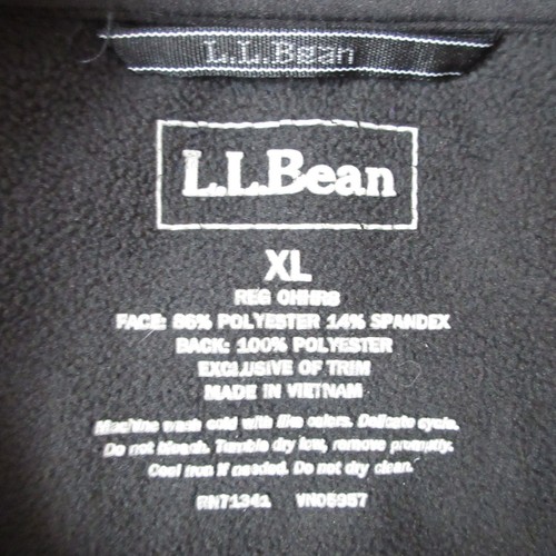 L.L. Bean The Weather Channel Softshell Jacket Mens XL Full Zip - Picture 8 of 9