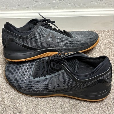 Reebok CrossFit Nano 8 Flexweave Mens 13 Training Shoes Black Grey Gum CN1022