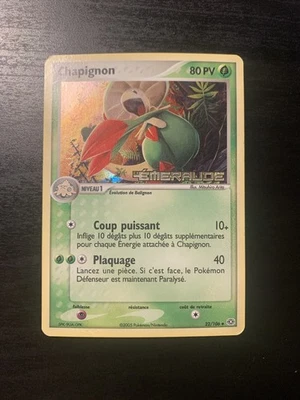 Carte Pokémon : Chapignon 22/106 Reverse Ex Emeraude Française - Photo 1/4