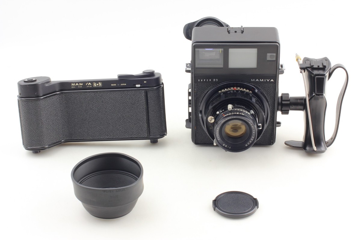 Exc+5] Mamiya Press Super 23 Film Camera Sekor 100mm f/3.5