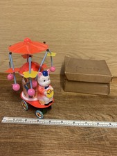 Vintage 1960’s Circus Carousel Wind Up Toy