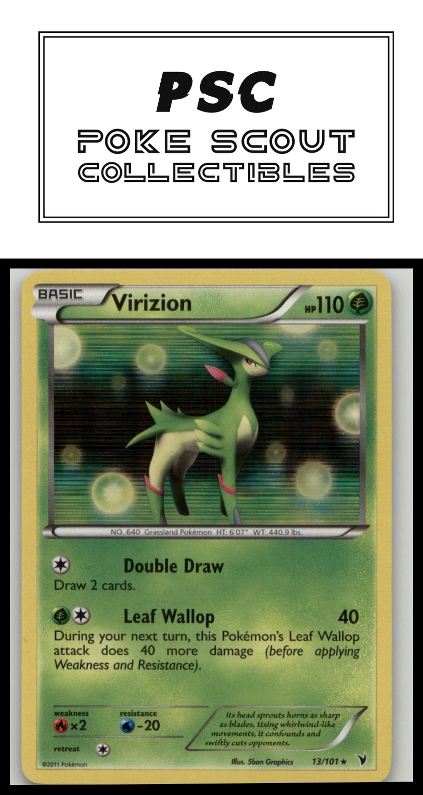 Noble Victories #13/101 Virizion