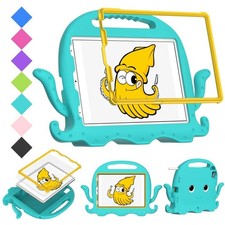 Stoßfeste Hybrid EVA Hülle für iPad Air 11 2025/2024 mit grünem Armband