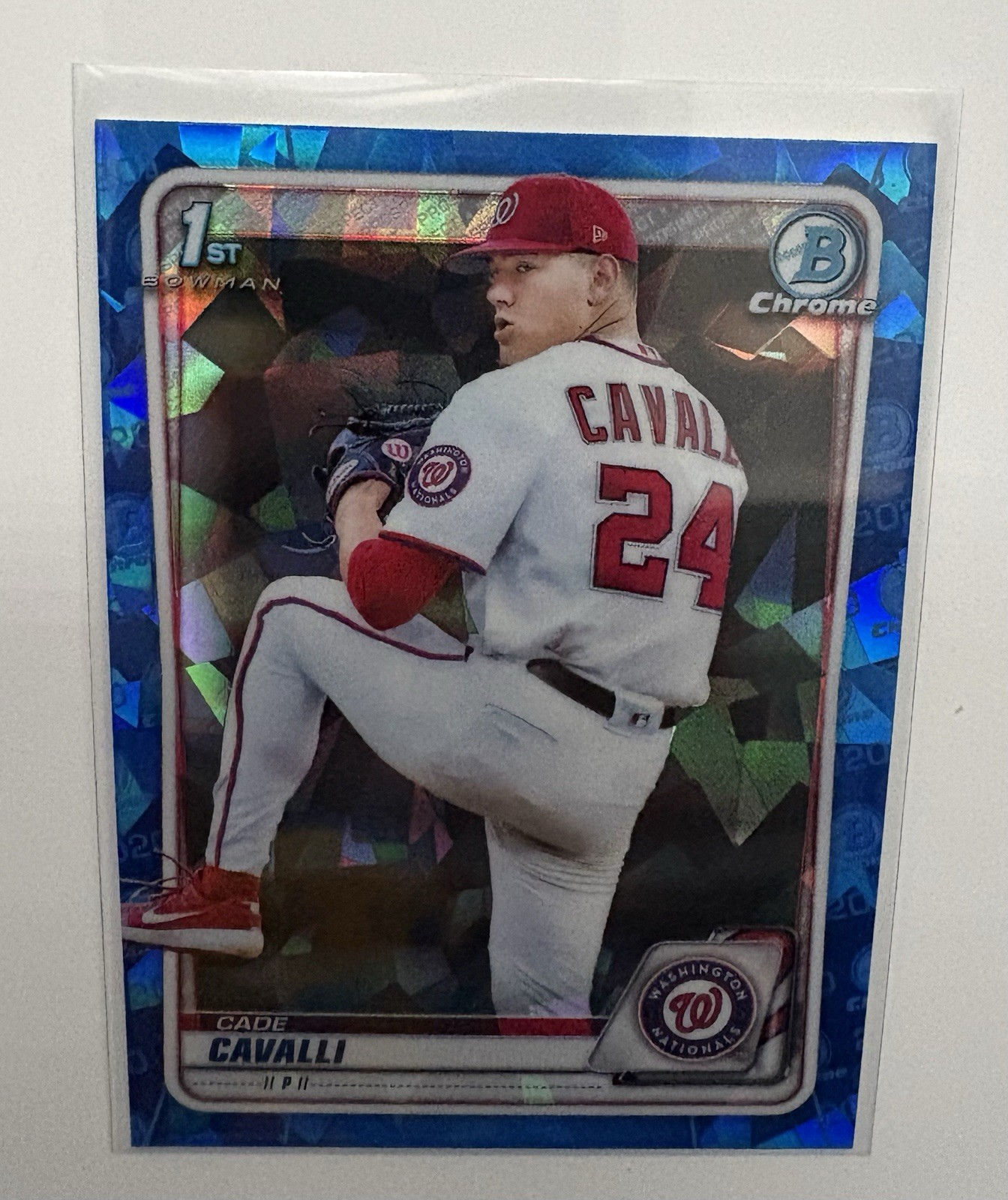 Cade Cavalli 2020 Bowman Chrome Draft Sapphire #BD-24