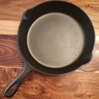 Griswold Cast Iron Skillet No. 8, LBL, EPU, 704, MM B", Spins, Restored