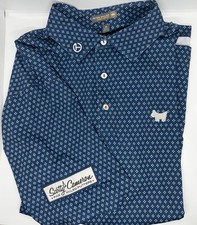 Scotty Cameron Peter Millar Summer Comfort XL Scotty Dog Navy Blue Golf Polo