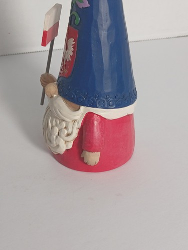 Jim Shore Heartwood Creek Gnome Figurine POLISH GNOME 6010292 Poland 5.5" - Picture 11 of 14