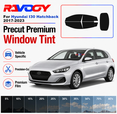 Pre Cut Car Window Tint For Hyundai I30 Hatchback 2017-2023 Nano-Ceramic Film
