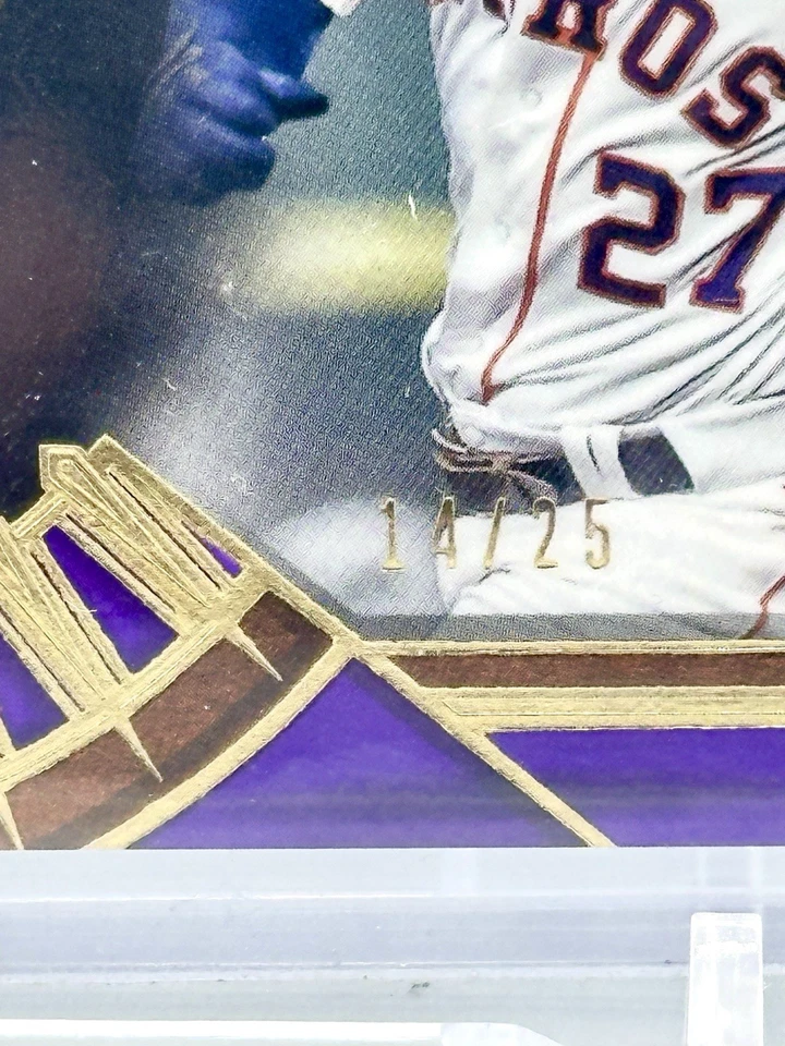 2023 Topps Five Star #GG-JA Jose Altuve Golden Graphs Gold Ink Auto /25 Astros - Image 4 of 4