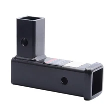 Vertical Convert Horizontal Receiver Trailer Hitch Adapter 2" Receiver Bracke...