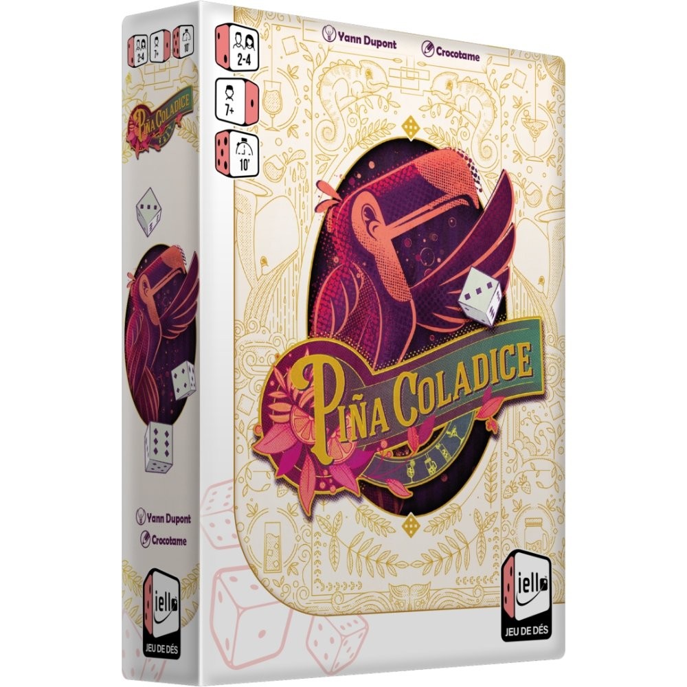 Piña Coladice jeu de société Iello pour s amuser rapidement sans lire de longues règles