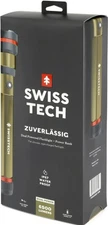 Swiss Tech Zuverlassig 31650 6500 Lumens Dual Power Flashlight + Power Bank