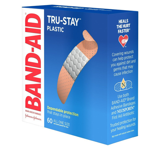 Pflaster Tru-Stay Kunststoffstreifen Klebeverbände alle Einheitsgrößen 60ct (5er Pack) - Bild 5 von 13