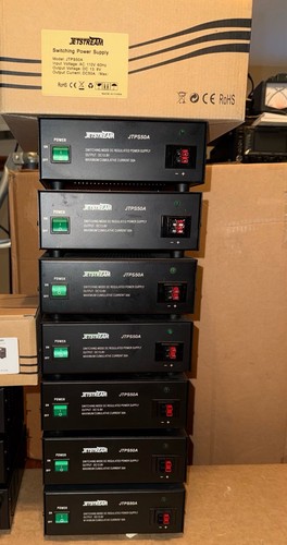 Jetstream JTPS50A Switching Power Supply 50A DC 13.8V On/Off for Radios