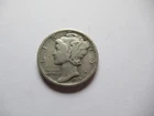 1927-P Mercury Dime F - VF  Free Shipping ml