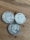 1954 1961 1963   Franklin Silver Half Dollar 90% Silver DOLLARS FREE SHIP