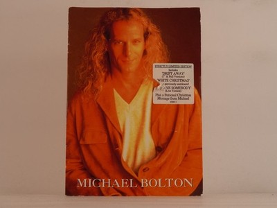 MICHAEL BOLTON DRIFT AWAY (STRICTLY LTD. CHRISTMAS CARD EDITION) (K52) 4 Track C