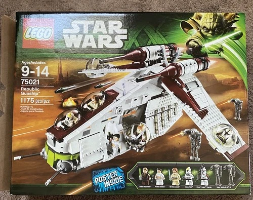 LEGO - Star Wars - 75021 - Republic Gunship - BOX ONLY