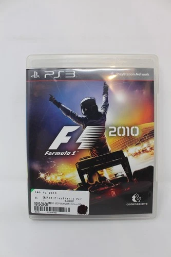 F1 Formula 1 2010 Sony Playstation 3 PS3 Japanese