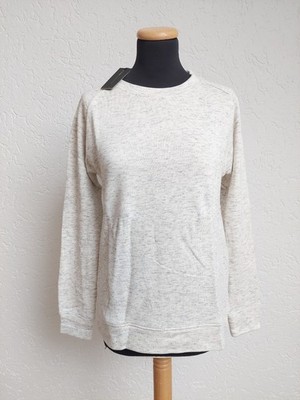 Beige creme meliert Sweater Pullover von Moss Copenhagen, Gr. S (NEU)