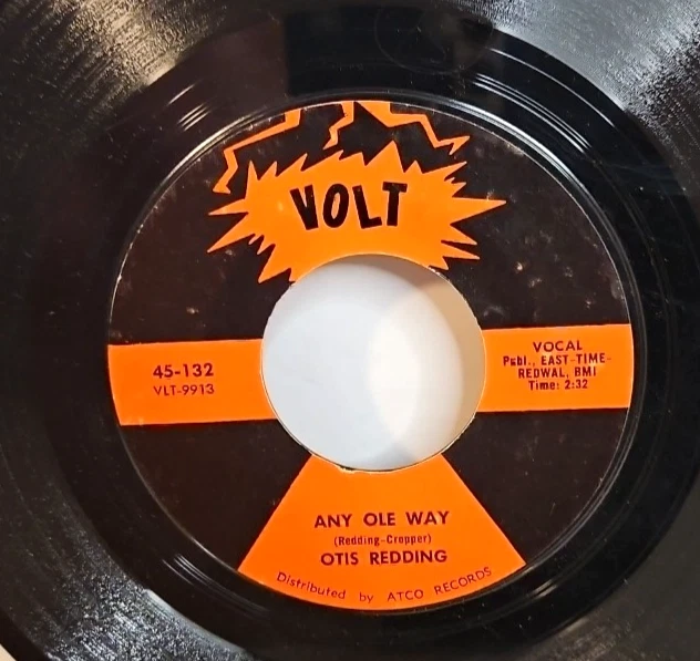 Otis Redding – Satisfaction -1966 Volt 45-132 R&B Soul 7" Vinyl Single Record NM - Image 4 of 4