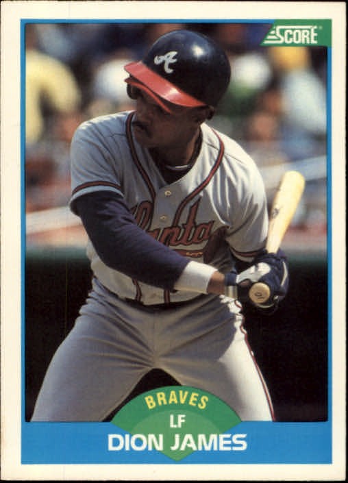 1989 Score #163 Dion James - BB
