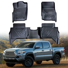 Compatible with Toyota Tacoma Floor Mats 2014-2021 Custom TPE Floor Car Mats ...