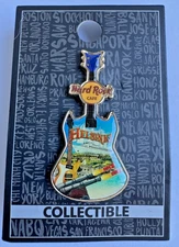 Hard Rock Café Helsinki Original Guitar City Finland T Pin New Mint