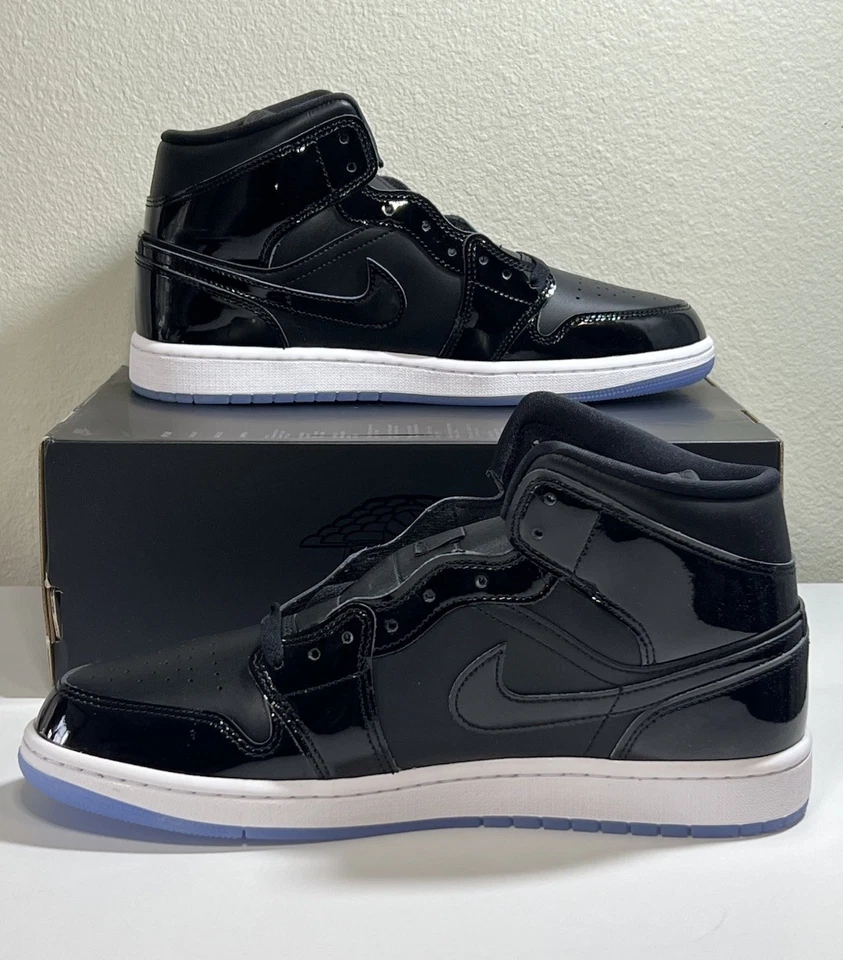 Nike Air Jordan 1 Mid SE Space Jam США мужские размер 11,5 DV1308 004 новые - Изображение 2 из 4