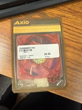 Axio 80mm LED Red/Blue LED Cooling Fan