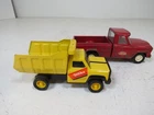 Tonka Jeep Pickup and Tonka Dump Truck
