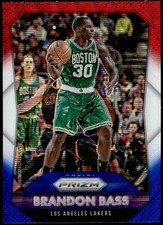 2015-16 Panini Prizm #152 Brandon Bass Red, White & Blue Prizms E1