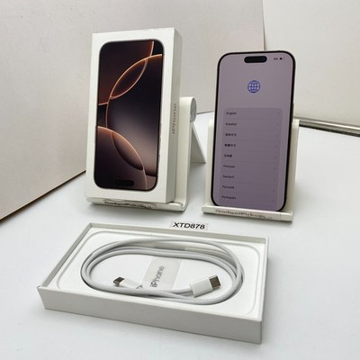 Apple iPhone 16 Pro - 512GB - Desert Titanium (Unlocked) - Open
