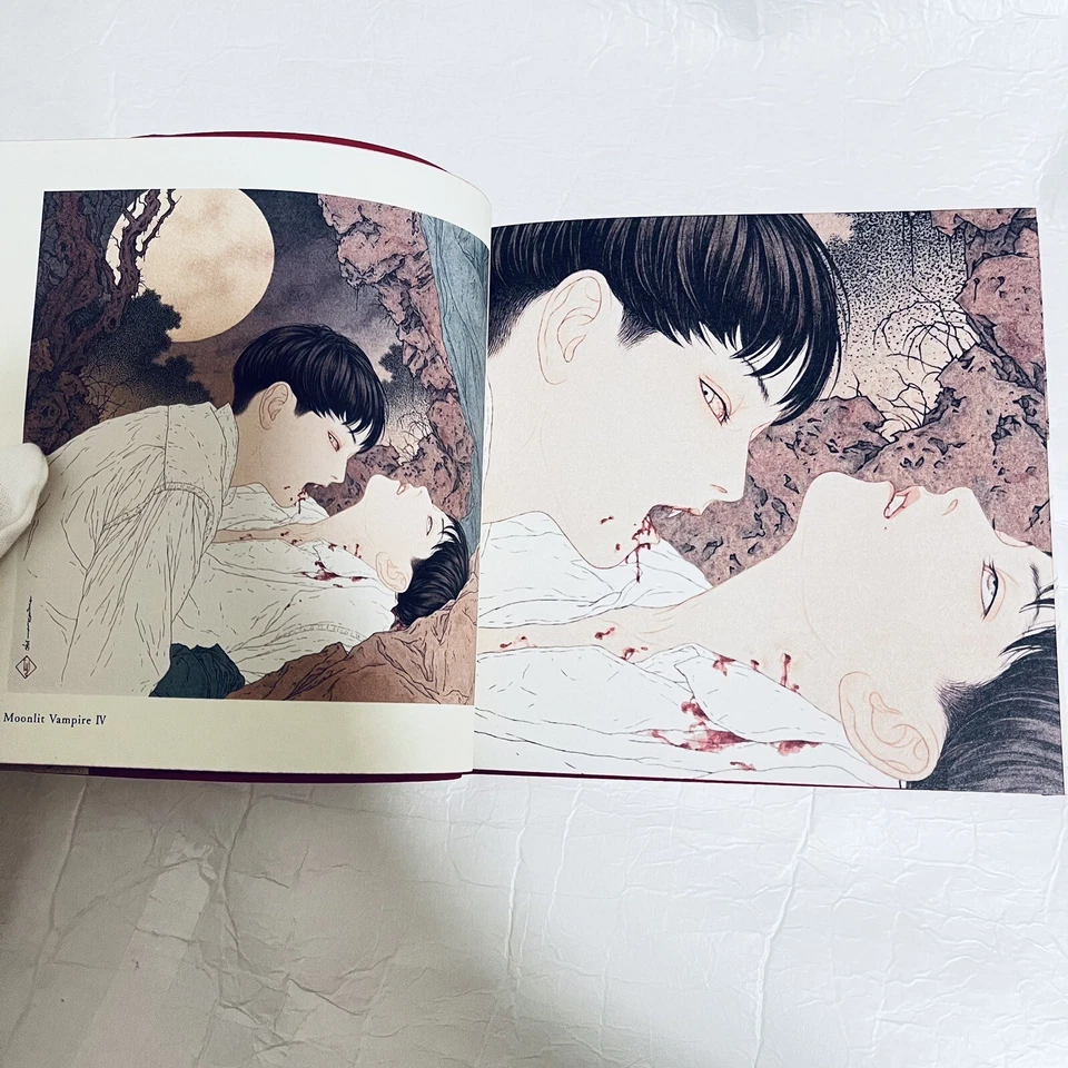 Vampire's Box Takato Yamamoto Illustration Collection From Japan - F/S - Image 4 of 4