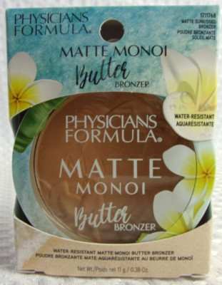 Physicians Formula Matte Monoi Butter Bronzer Sunkissed Bronzer 1711768 NEW